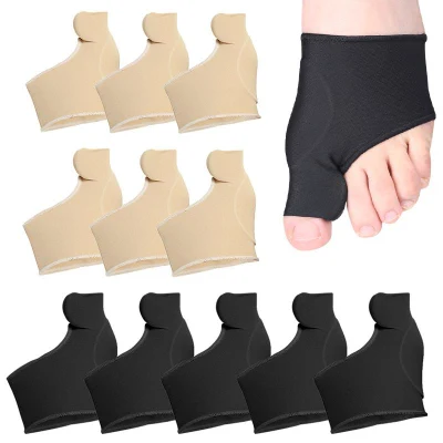 Защитная подушечка для суставов пальцев ног с силиконовой гелевой подушечкой для облегчения боли в суставе пальца стопы для Hallux Valgus